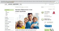 Desktop Screenshot of loewen-apotheke-maintal.de